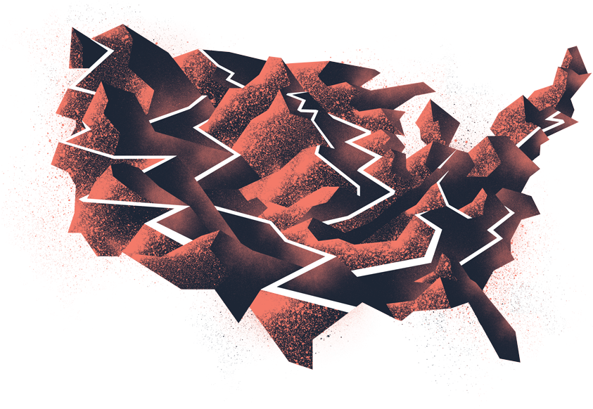 Map-shores - 2000 Election Results Animated Gif (900x582), Png Download