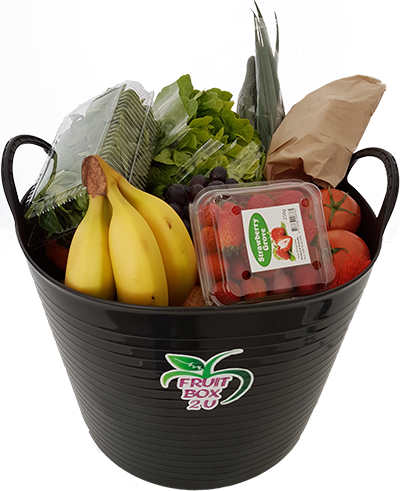 Fruitbox2u Fruit And Vegetable Selection - Banana (400x491), Png Download