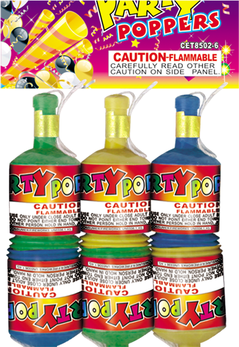 Party Poppers 1446 Cet8502 6 - Party Popper (660x800), Png Download
