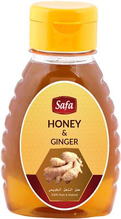 Safa Honey And Ginger 250g - Honey (600x600), Png Download