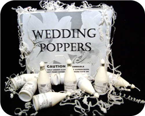 Wedding Poppers- 144 Poppers - Wedding (500x500), Png Download