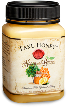 Taku Honey With Lemon - Honey (736x460), Png Download