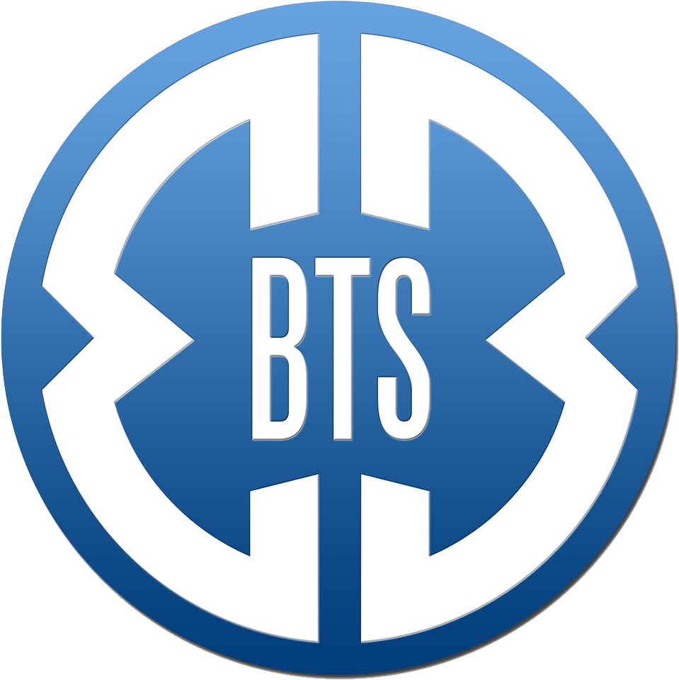 Bts Glass Railing - Bts Aluminium Logo (996x992), Png Download