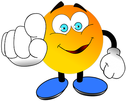 Hand Emoji Clipart Finger Pointing - Cartoon Pointing At You (426x340), Png Download