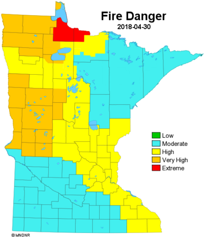 Campfires Are Still Allowed - Minnesota Fire Danger (408x480), Png Download