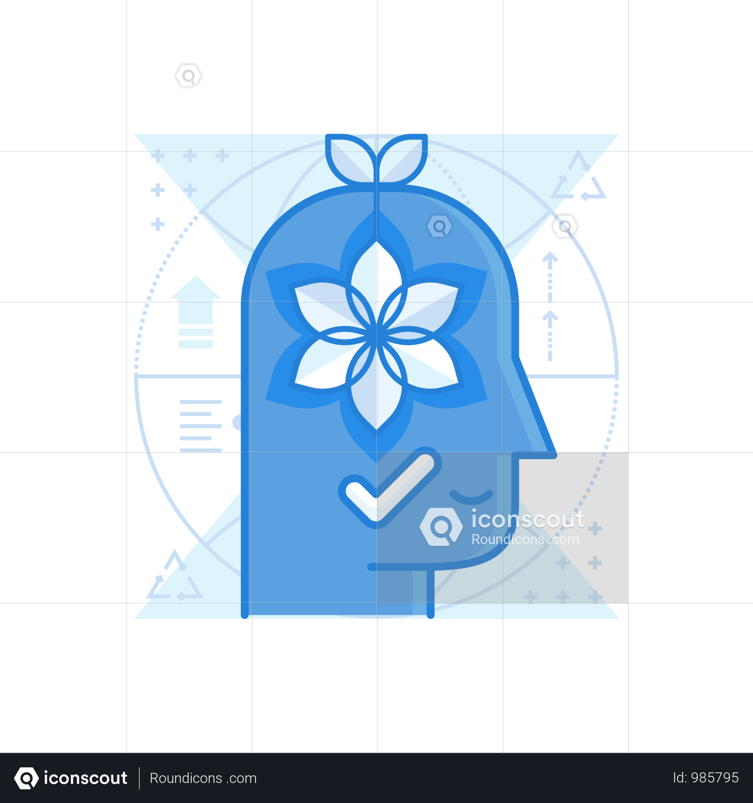 Conscious Mind Illustration - Mind (1500x1600), Png Download