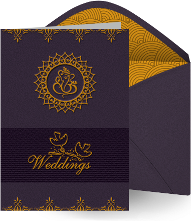 Edit Card - Wedding Invitation (403x448), Png Download