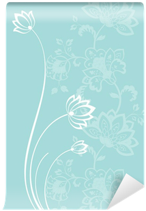 Water Lilies, Wedding Card Design, India Wall Mural - Illustration (400x400), Png Download