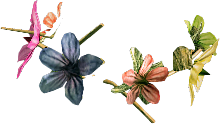 Piece Of Flower Png (753x426), Png Download