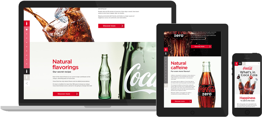 Using A Mixture Of Product And Lifestyle Photography - Coca Cola (930x405), Png Download