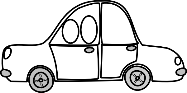 Car Ride Clip Art (600x299), Png Download