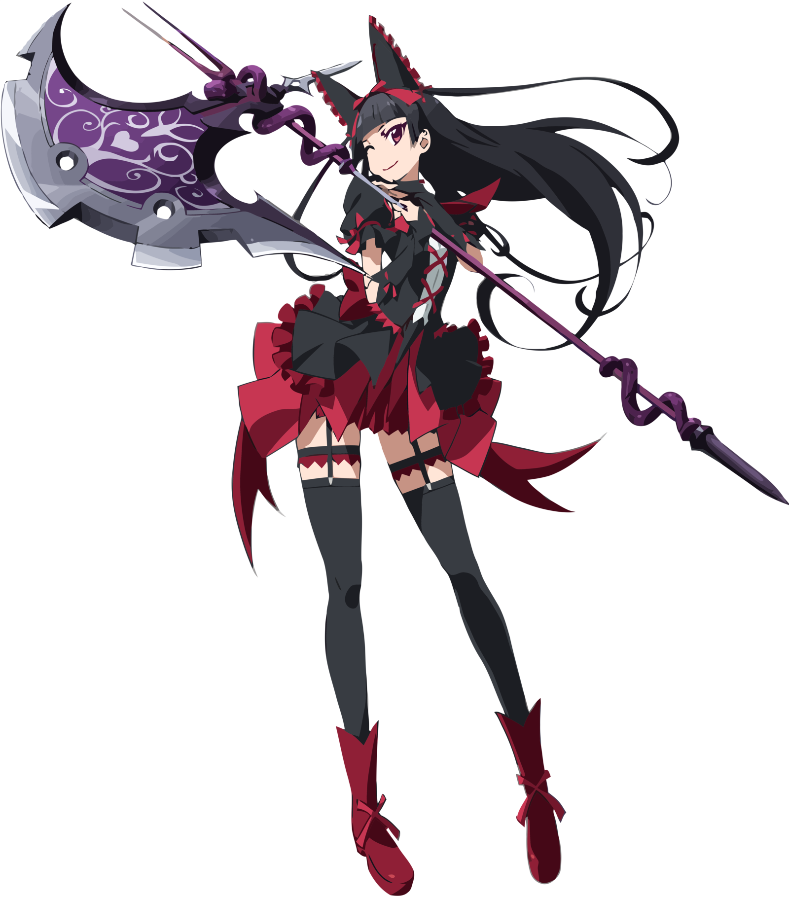 Rory Mercury Vectorised Super Hd By Jaytec359-d95qpdn - Gate Rory Mercury (1600x1819), Png Download