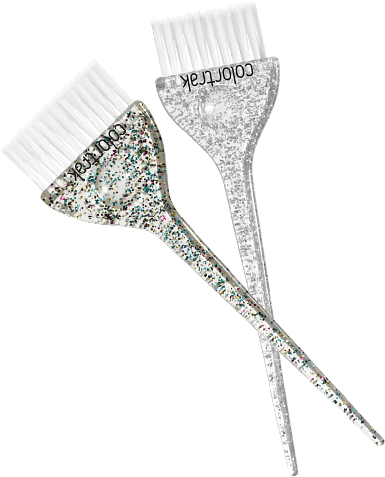 The Glitter Brushes - Glitter Hair Color Brush (800x1000), Png Download