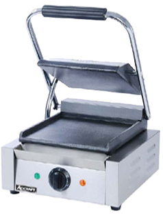 Admiral Craft Sg-811/f Sandwich / Panini Grill - Adcraft Sg-811 Sandwich Grill - Grooved (376x338), Png Download