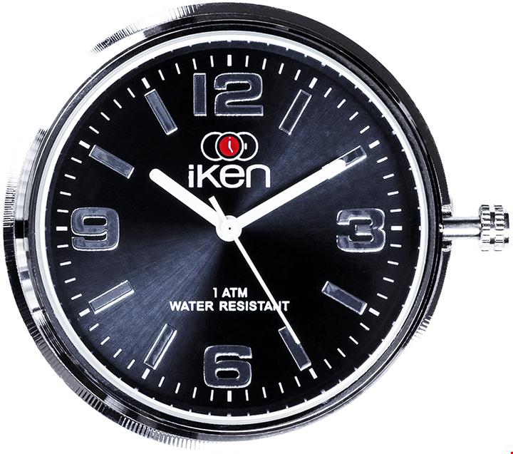 Picture Of Black Dial - Watch (720x637), Png Download