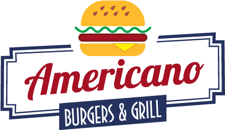 Logo Americano Burgers & Grill - Fast Food (465x320), Png Download