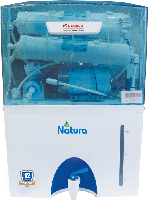 Nasaka Natura Ro Water Purifier Image - Nasaka Natura Water Purifier (600x800), Png Download