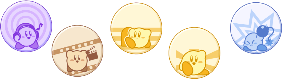 Click For Full Sized Image Menu Icons - Circle (1000x300), Png Download