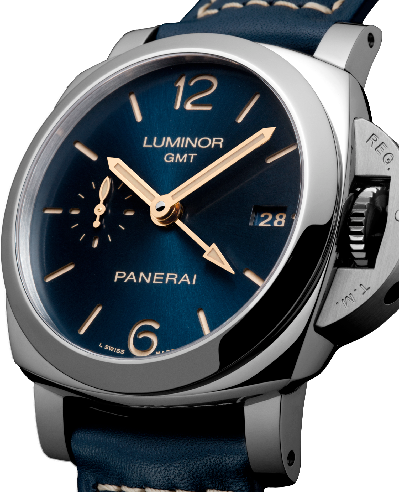 panerai gmt blue
