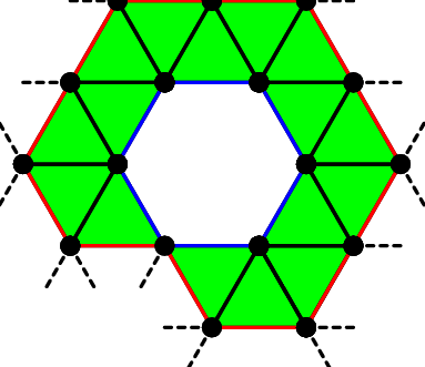 A Part Of A 5-regular Matchstick Graph - Cubic Crystal System (383x331), Png Download