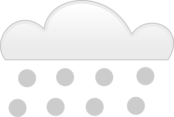 Hail Clip Art - Hail Stone Cartoon (600x402), Png Download