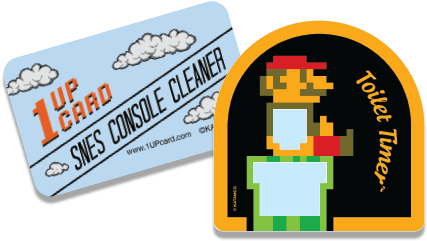 Katamco Is Leveling Up Each One Of Their Products, - 1 Up Card Console Cleaner For Super Nintendo Snes System (600x315), Png Download