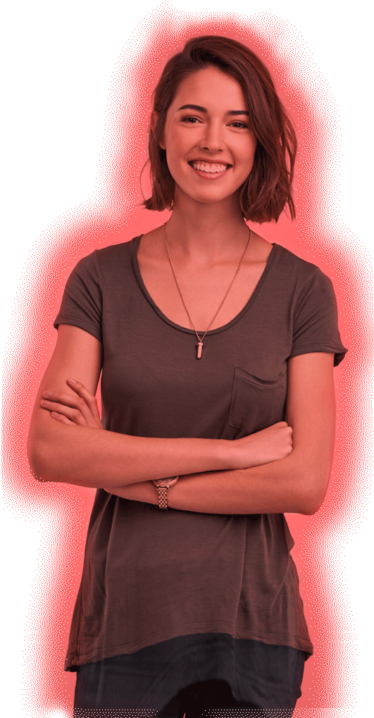 Shopper Data - " - Girl (530x1032), Png Download