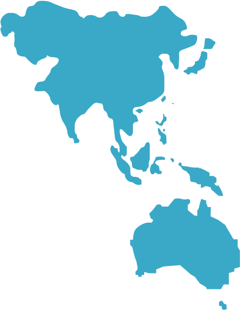 Korea - Asia Map Black (1024x768), Png Download