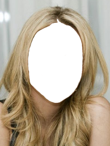 Hair Salon Photo Montage - Beautiful Girl (360x480), Png Download