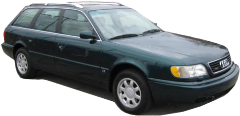 Audi 100, A6 (1991-1997) - Audi A6 C4 Avant Usa (500x262), Png Download