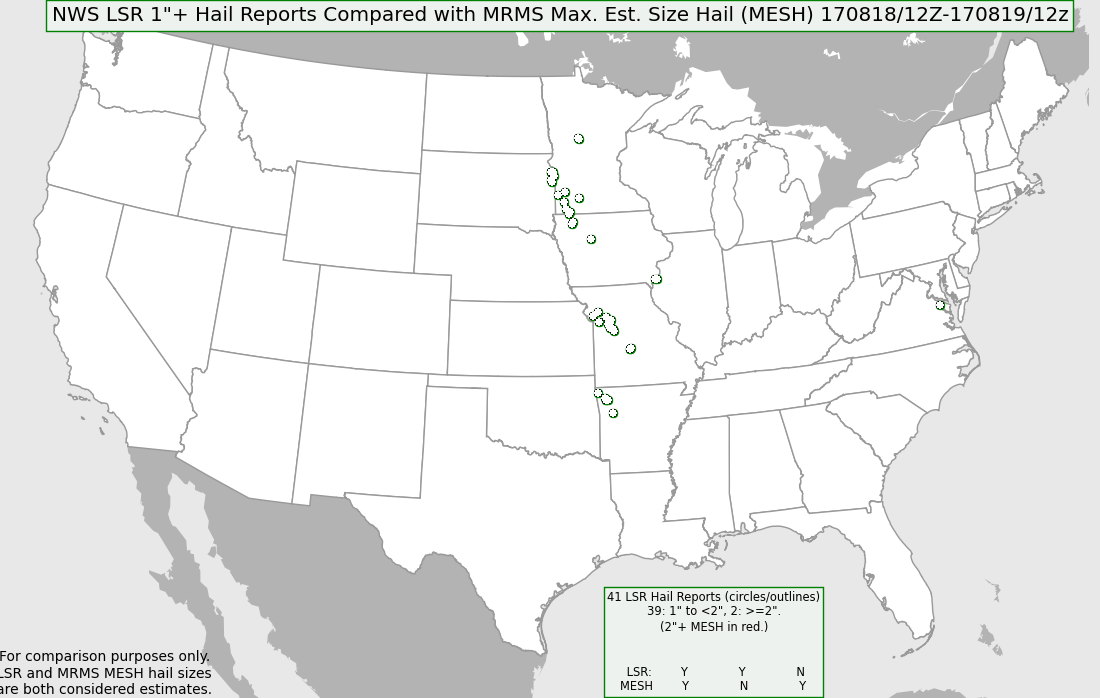 170818 Hail - Map City United States (1100x698), Png Download