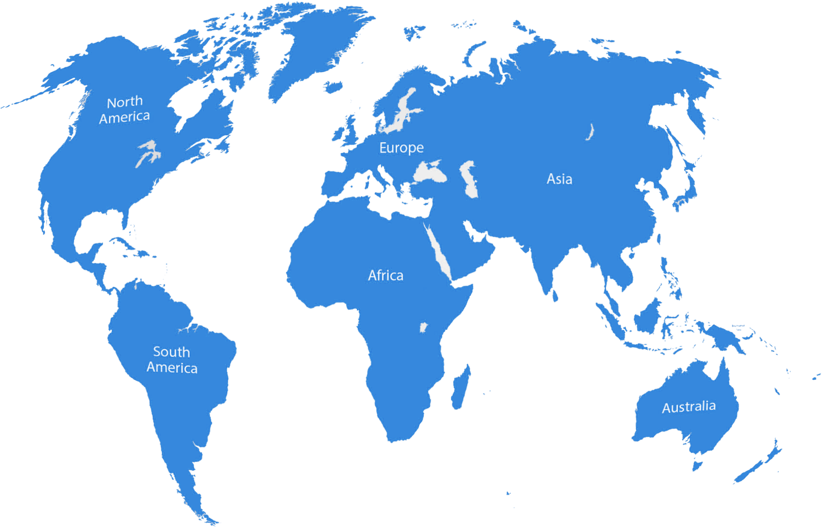 Map - World Map Black Vector (1742x1143), Png Download