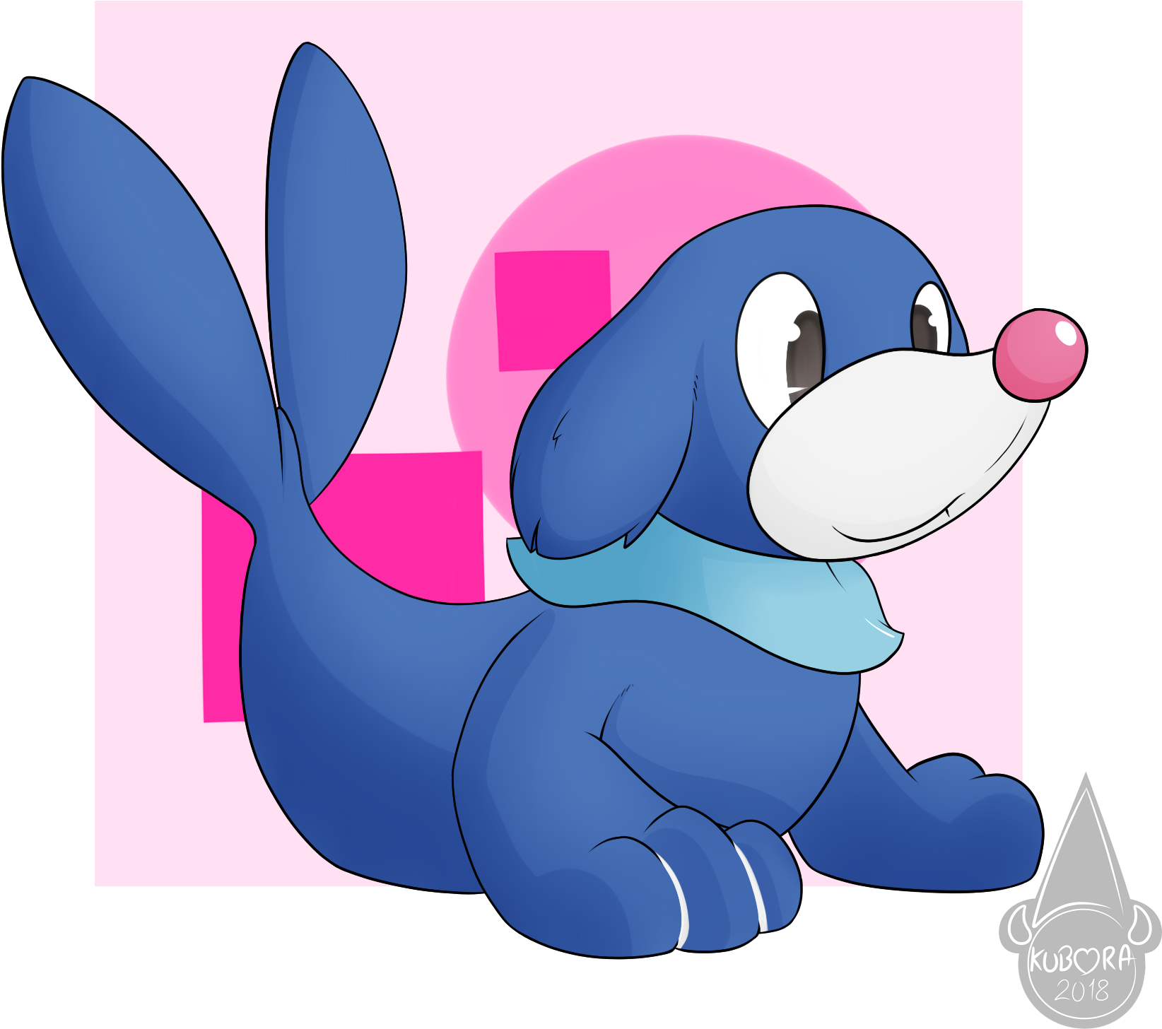Popplio - Cartoon (1747x1654), Png Download