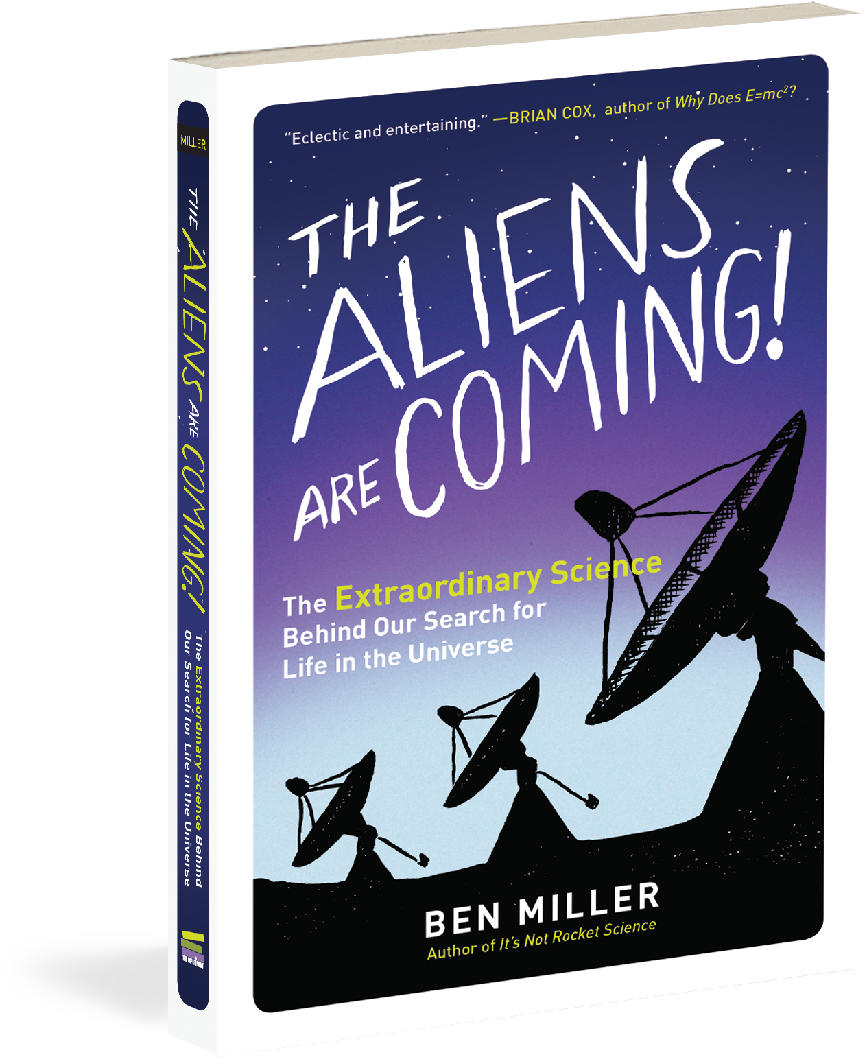 Cover - Aliens Are Coming Ben Miller (1295x1540), Png Download