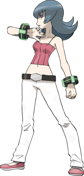 Sabrina Is One Of The Gym Leaders From The Kanto Region - Pokemon Sabrina Hgss (285x599), Png Download