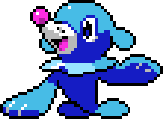 Popplio - Pokemon Popplio Pixel Art (590x400), Png Download