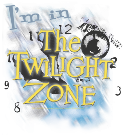 The Twilight Zone Im In The Twilight Zone Youth T Shirt - Poster (400x439), Png Download