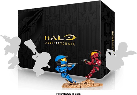 Found This Whilst Scrolling Through My Timeline Out - Halo Loot Crate Figure (585x360), Png Download