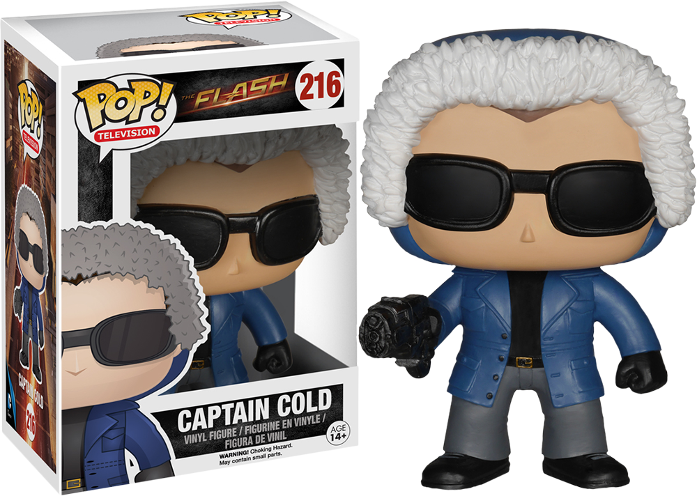 Flash Captain Cold Pop - Captain Cold Pop Figure (1000x712), Png Download