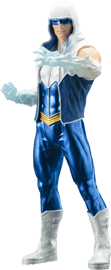 Captain Cold 1/10 Scale Artfx Kotobukiya Figure - Kotobukiya Dc Comics: Captain Cold Artfx Statue New (600x600), Png Download