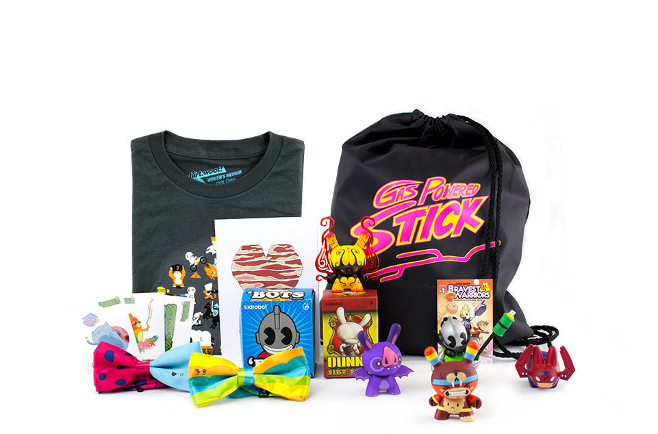 Loot Crate February 2014 - Illustration (961x634), Png Download