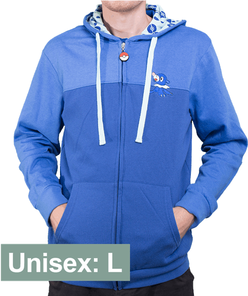 Pokemon Popplio Hoodie (600x600), Png Download