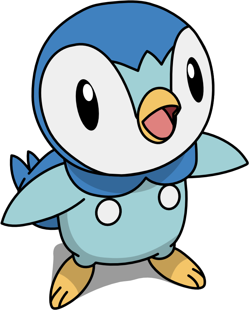 Ten Best Pokemon - Pokemon Piplup (852x1068), Png Download