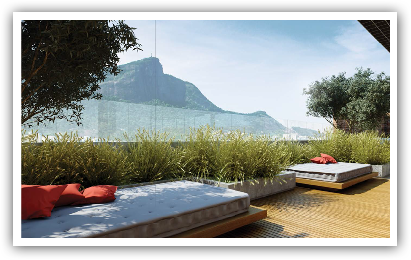 Artsy Leblon Residence Apartamentos 2 Quartos Suite - Summit (829x526), Png Download