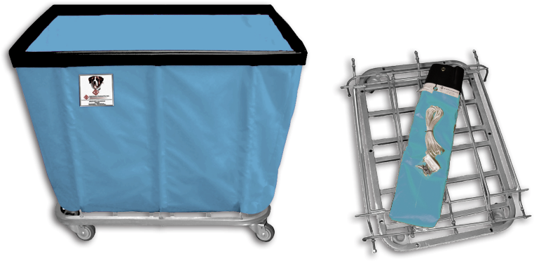 R&b Wire - R & B Wire 16 Bushel Ups/fedex-able Basket Truck (800x419), Png Download