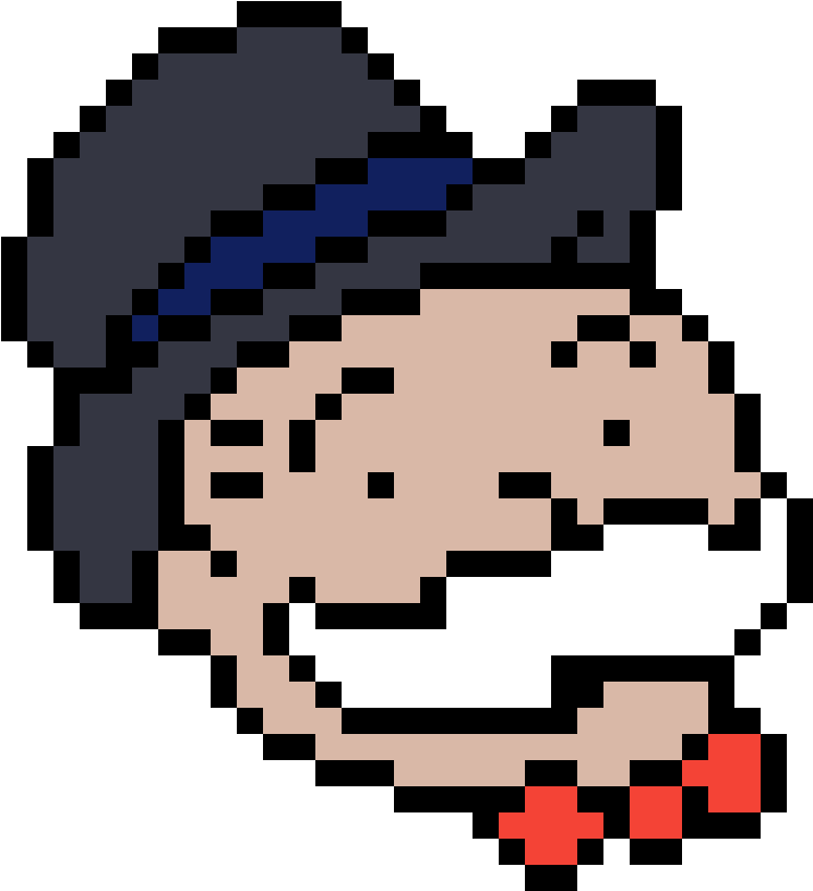 Monopoly Guy - Monopoly Man Pixel Art (1200x1200), Png Download