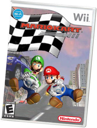 Tournament Prize To Promote The Nintendo Wii Mario - Mario Kart Wii Original Game Soundtrack (331x436), Png Download