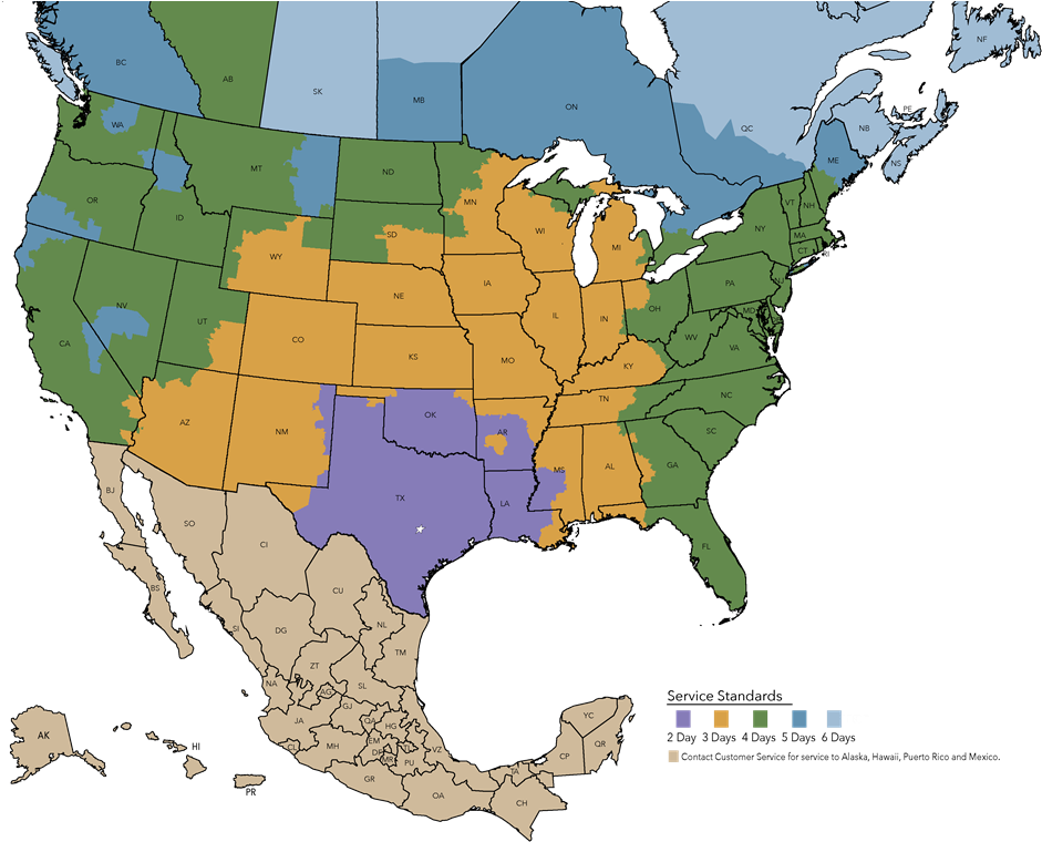 Fedex Freight Economy - Fedex Freight Shipping Times (969x775), Png Download