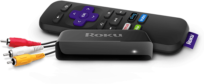 What The Roku Express Has To Offer Older Tv Sets - Roku Express+ Hd-new (690x430), Png Download