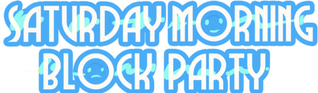 Saturday Morning Block Party - Oval (640x188), Png Download